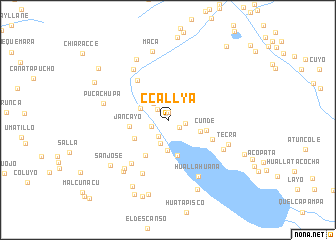 map of Ccallya