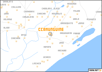 map of C. Camunguine