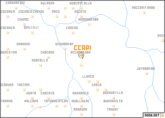 map of Ccapi