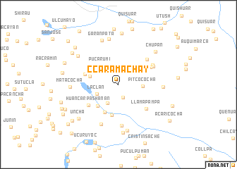 map of Ccaramachay