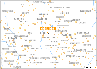 map of Ccascca