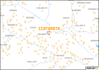 map of Ccato Pata