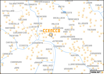 map of Ccencco