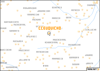 map of Cceuquicho