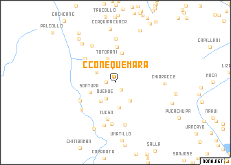 map of Cconequemara