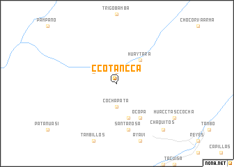 map of Ccotancca