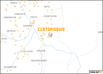 map of Ccoto Pisquio