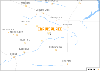 map of C Davis Place