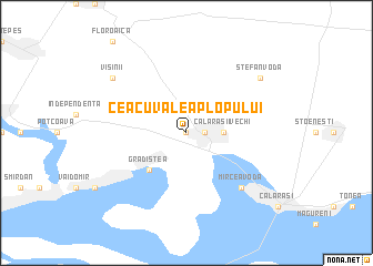 map of Ceacu-Valea Plopului