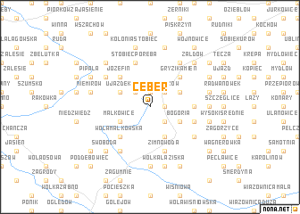 map of Ceber