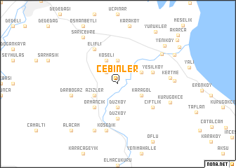 map of Cebinler