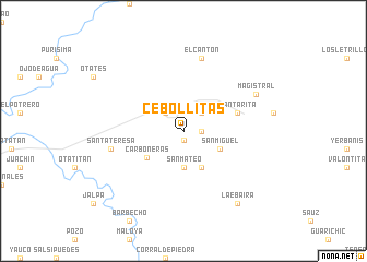 map of Cebollitas
