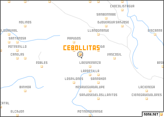 map of Cebollitas