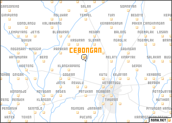 map of Cebongan