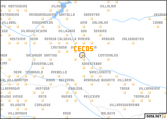 map of Cecos