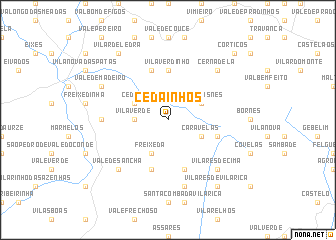 map of Cedainhos