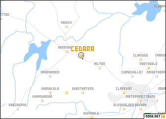 map of Cedara