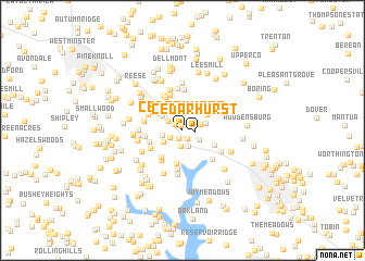 map of Cedarhurst
