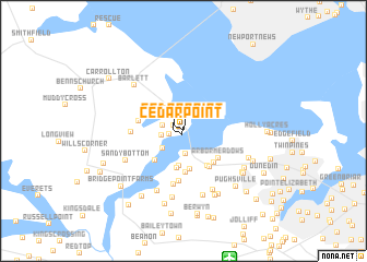 map of Cedar Point