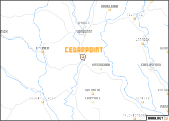 map of Cedar Point