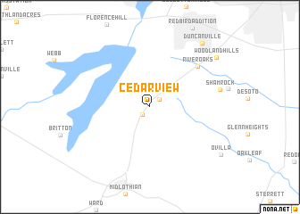 map of Cedarview