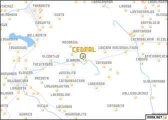 map of Cedral