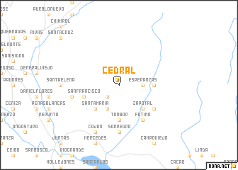 map of Cedral