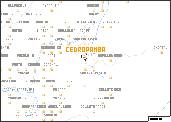 map of Cedropamba