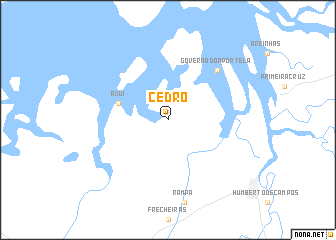 map of Cedro