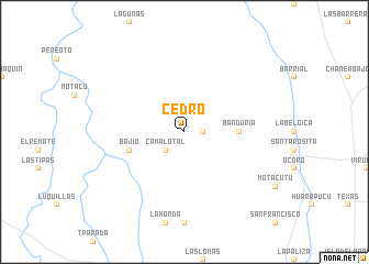 map of Cedro