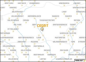 map of Cegrit