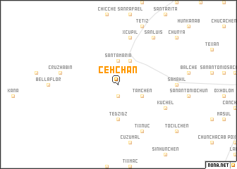 map of Cehchan