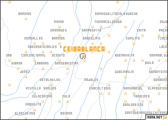 map of Ceiba Blanca