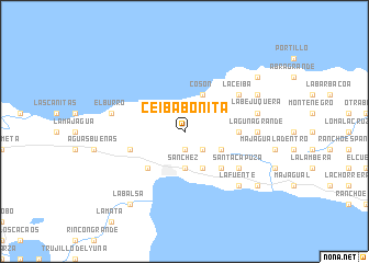 map of Ceiba Bonita