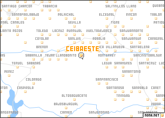 map of Ceiba Este