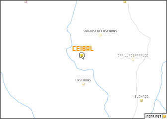 map of Ceibal