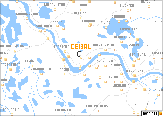 map of Ceibal