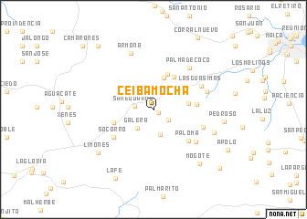 map of Ceiba Mocha