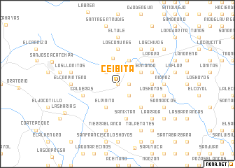 map of Ceibita