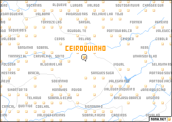 map of Ceiroquinho