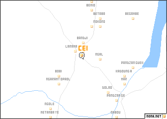 map of Ce I