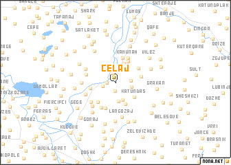 map of Çelaj