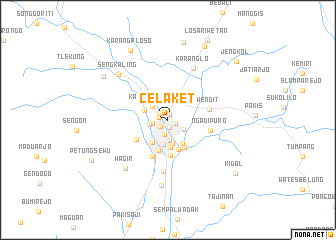 map of Celaket