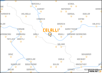 map of Celâlli