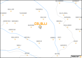 map of Celâlli