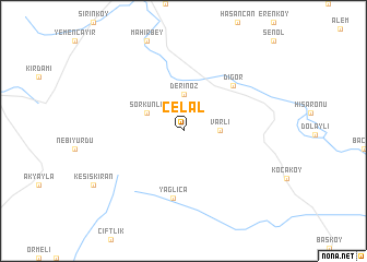 map of Celâl