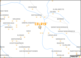 map of Celaya