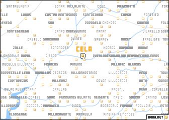 map of Cela