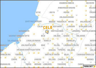 map of Cela