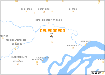 map of Celedoñero